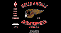 Desktop Screenshot of hellsangelssaskatoon.ca